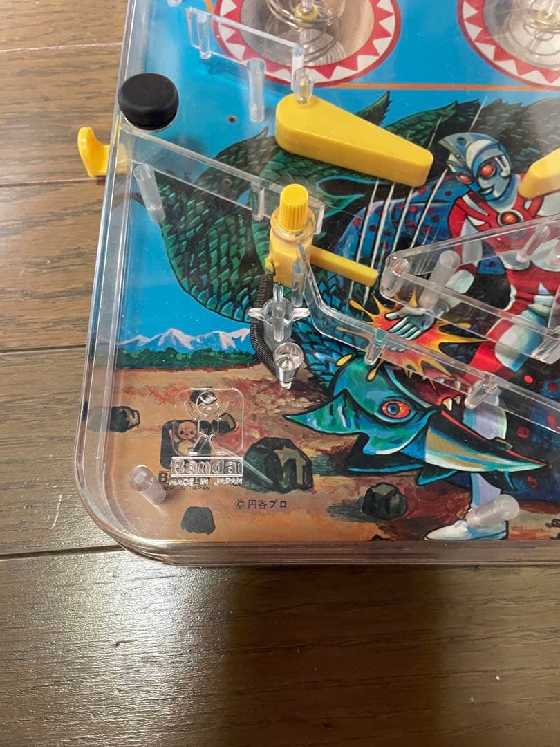 希少　バンダイ　アクションボール　ピンボール　ウルトラマンエース　電動