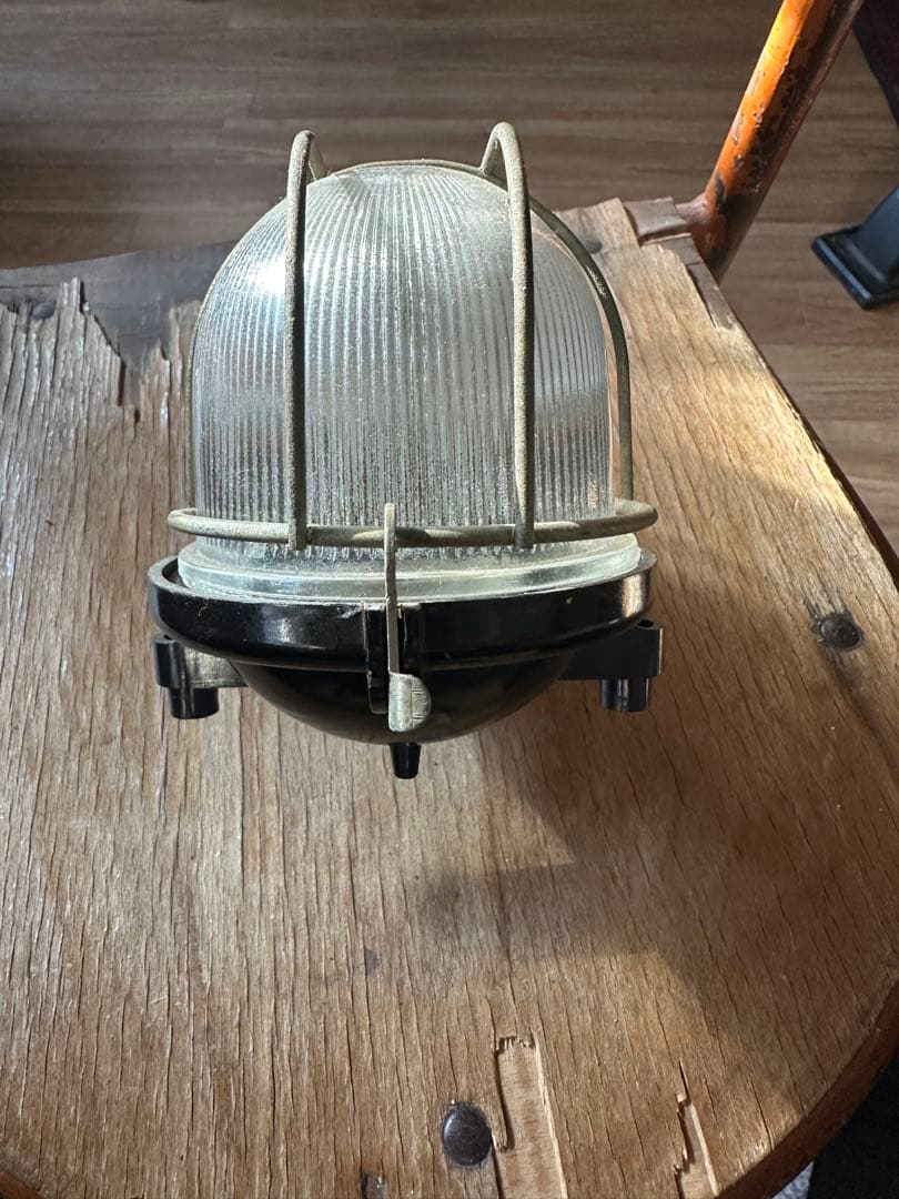 アンティークバンカーランプ　バウハウス　インダストリアル