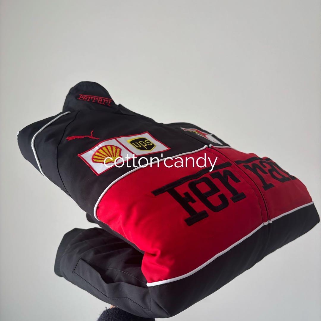Ferrari F1 ヴィンテージジャケット ブラックXL