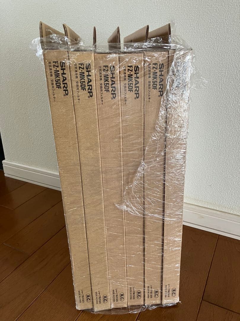 【未開封品】SHARP FZ-MK5DF 空気清浄機交換フィルター ※6セット
