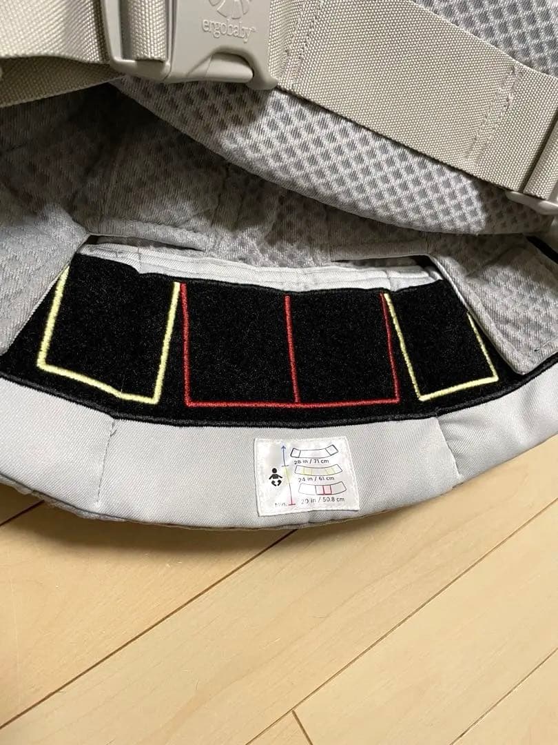 ergobaby オムニブリーズ 抱っこ紐 パールグレー メッシュ