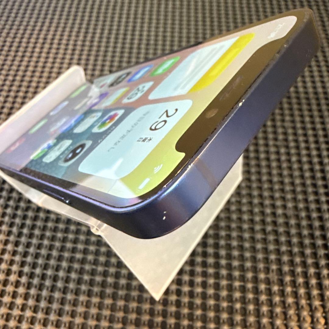 iPhone 12 mini ブルー 64GB 付属品完備 バッテリー新品交換済