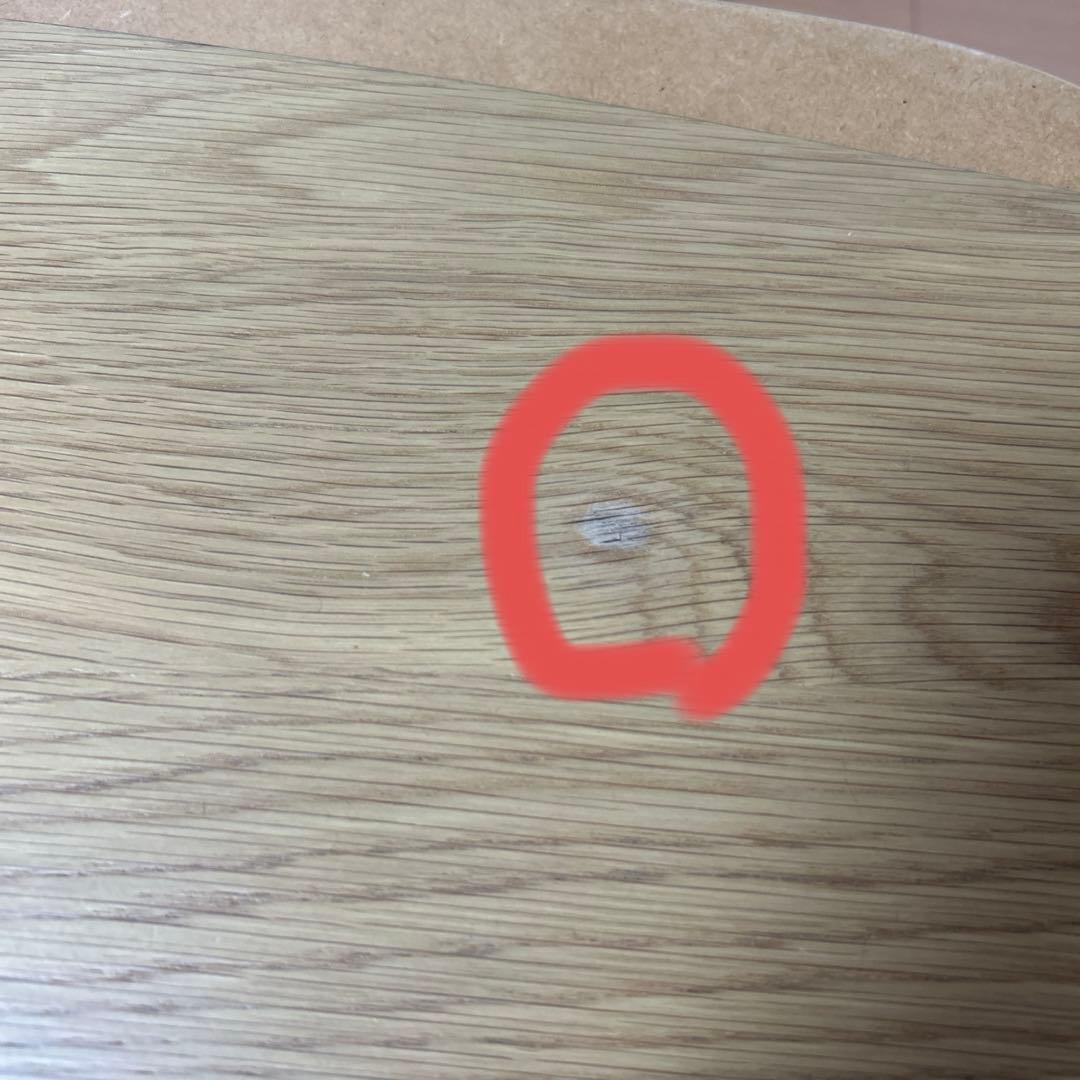 ニトリ　こたつテーブル　楕円形　ライトブラウン　120×80cm