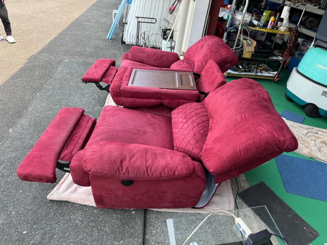 福岡発・LURKEY SOFAラルーキーソファ 3人掛け電動リクライニングソファ