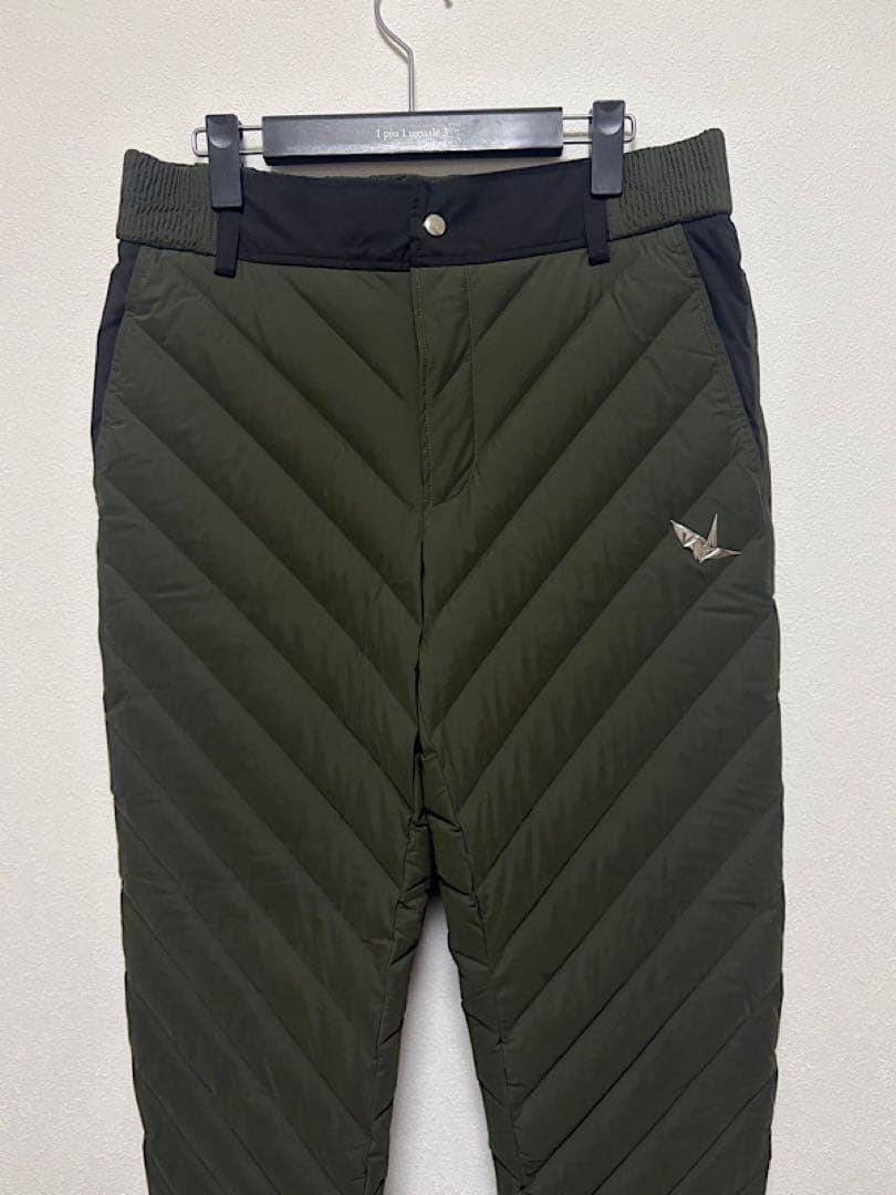 新品1PIU1UGUALE3 GOLF定価10.4万円24AW軽量ダウンパンツⅥ