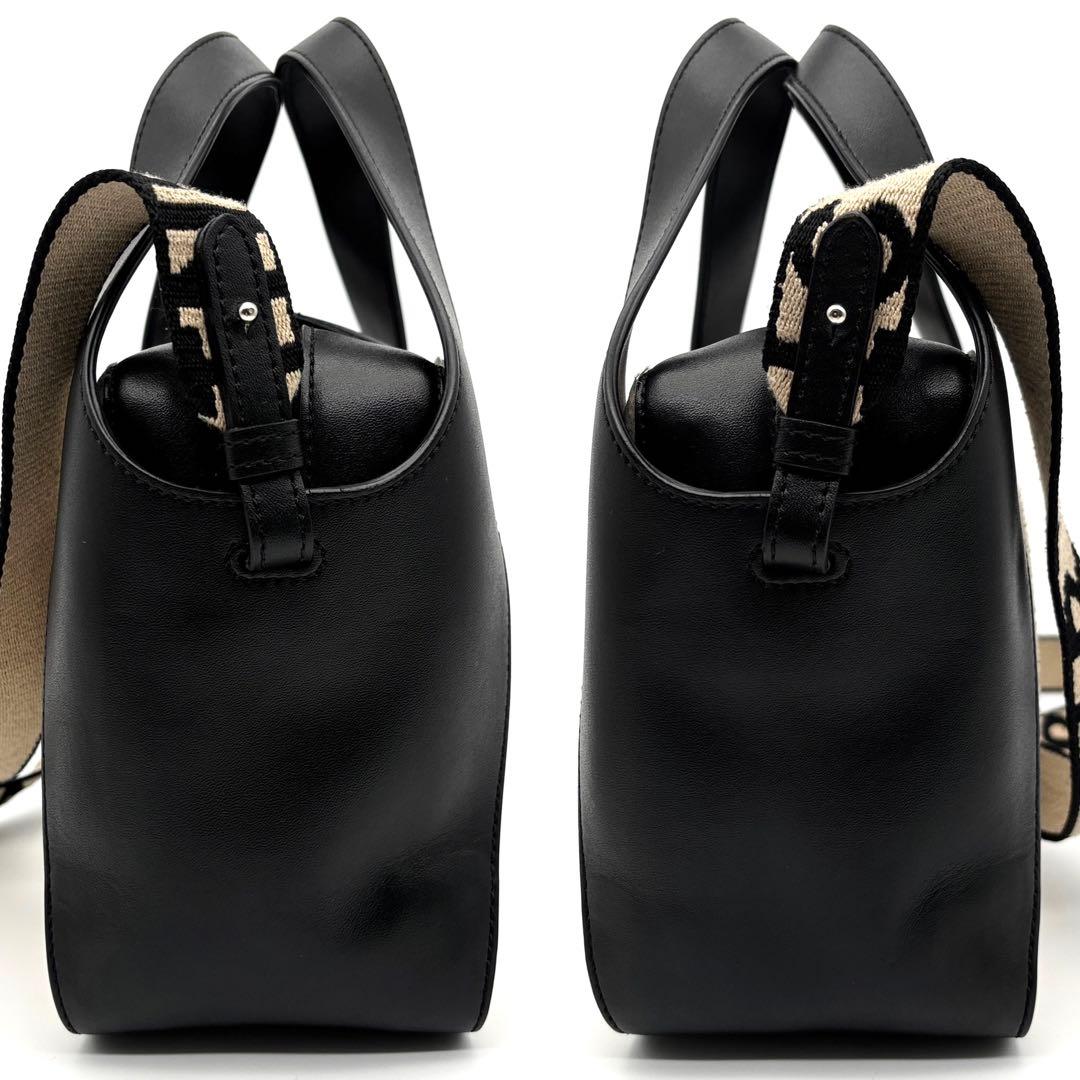 美品 ステラマッカートニー 2way ショルダーバッグ ロゴ ボア レディース