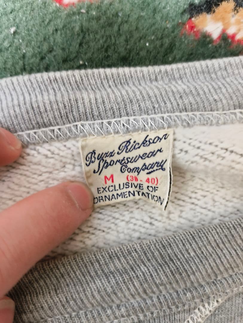 Buzz Rickson's Lockheed Mサイズ スウェット