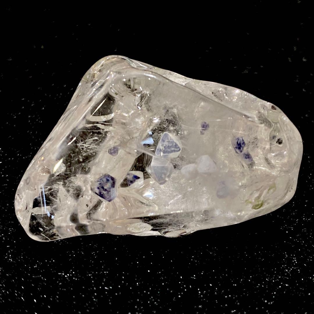 レインボーが出る！！フローライトインクォーツ原石