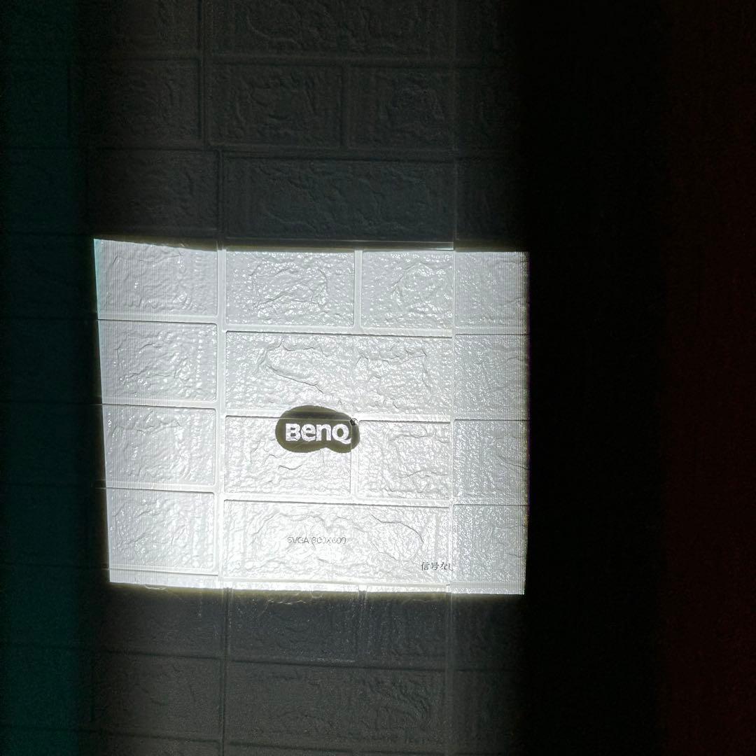 BenQ MS527 プロジェクター HDMI対応 ランプ3時間 ほぼ未使用