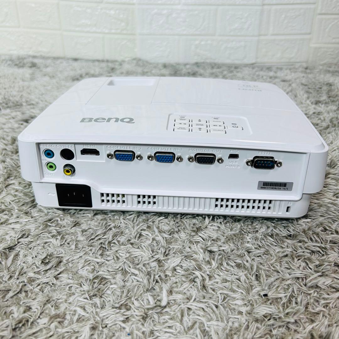 BenQ MS527 プロジェクター HDMI対応 ランプ3時間 ほぼ未使用