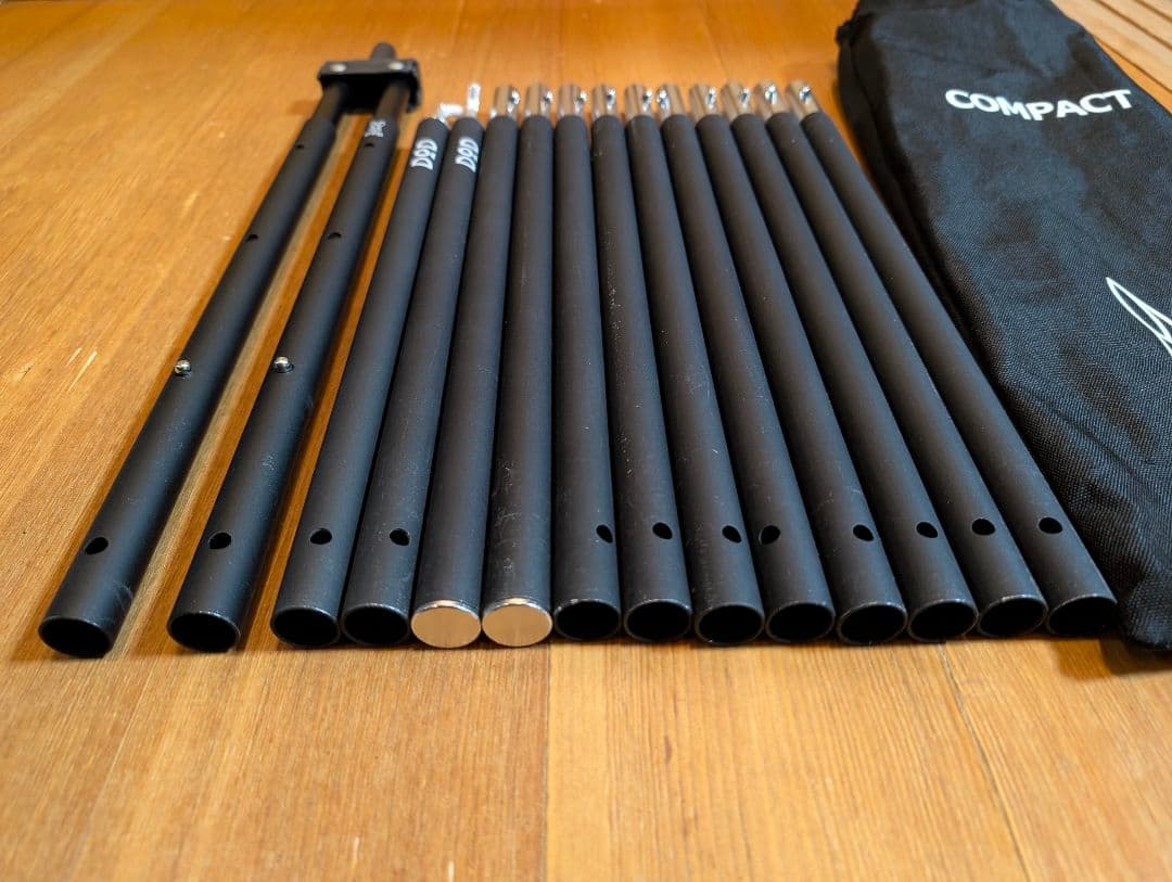 ✨廃盤貴重！DOD フタマタノサソイS +コンパクトタープポール　セット