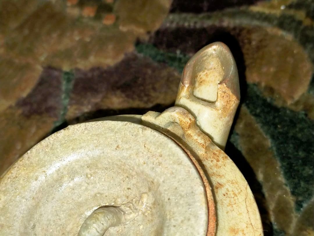 ♥御深井♥　急須　♥両口♥　発掘品　骨董　古玩