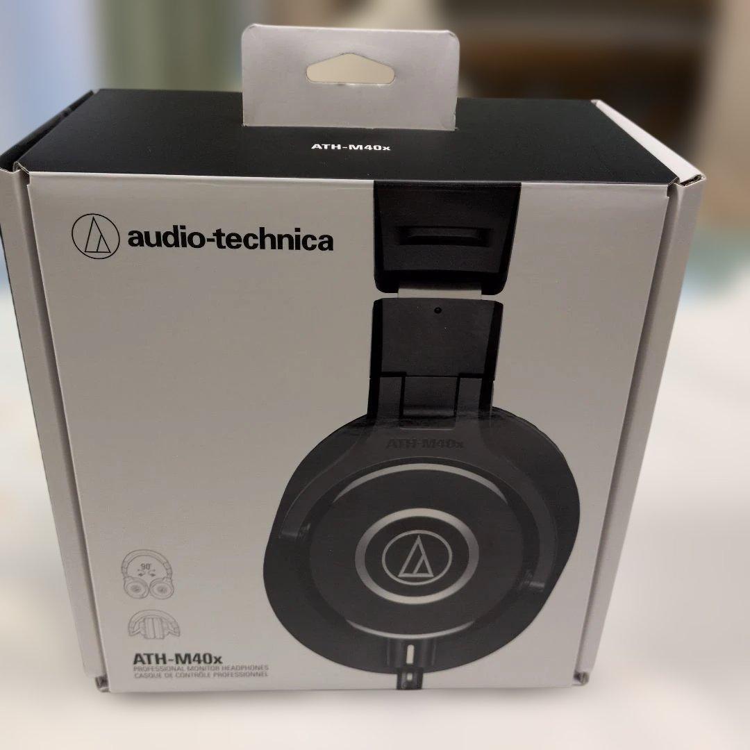 ★【ほぼ未使用】ATH-M40x 密閉型モニターヘッドホン 付属品完備