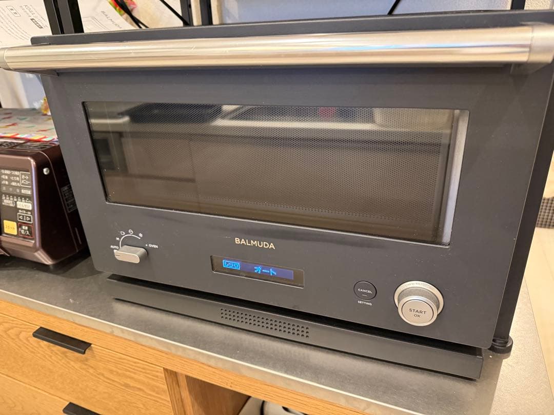 バルミューダ オーブンレンジ ブラック