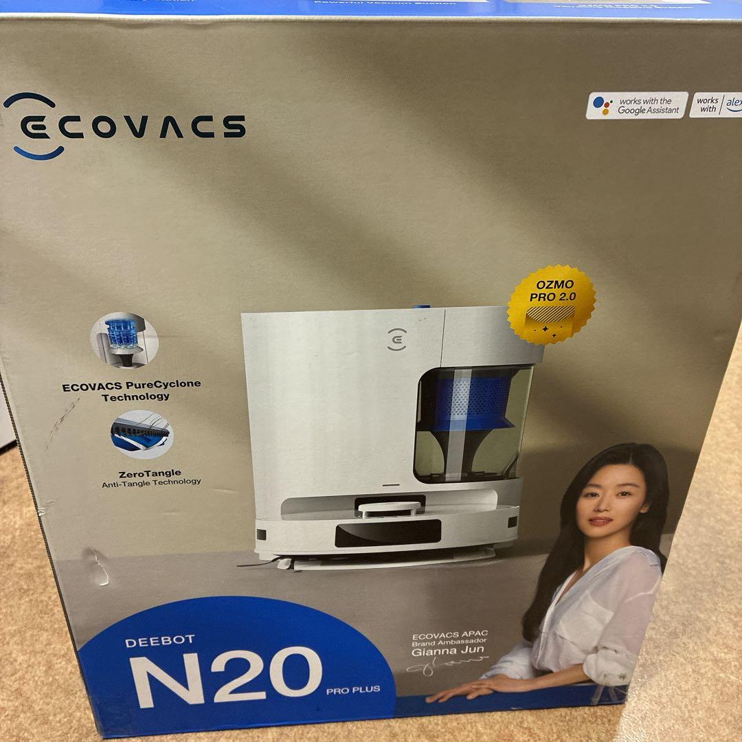 【新品未開封品】ECOVACS DEEBOT N20 PLUS ロボット掃除機