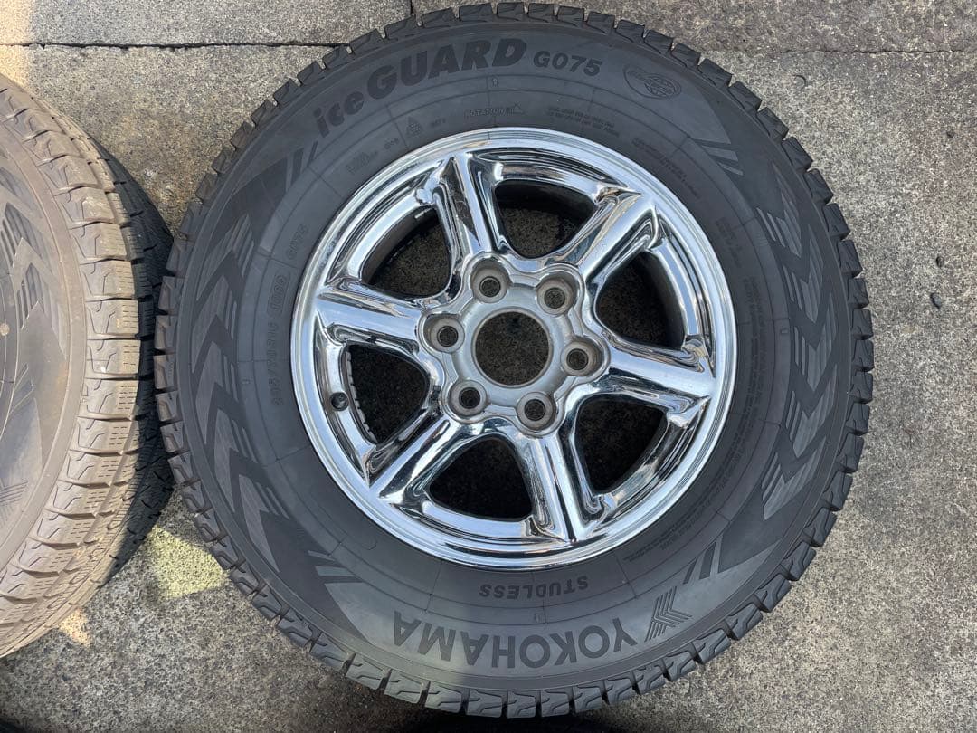 235/70R16 M14 GMC タホ スタッドレスタイヤホイール‼️バラ売り可