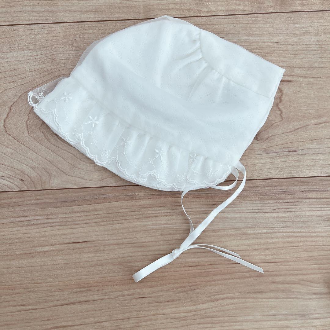 ミキハウス セレモニードレスセット(帽子＆靴下付き)