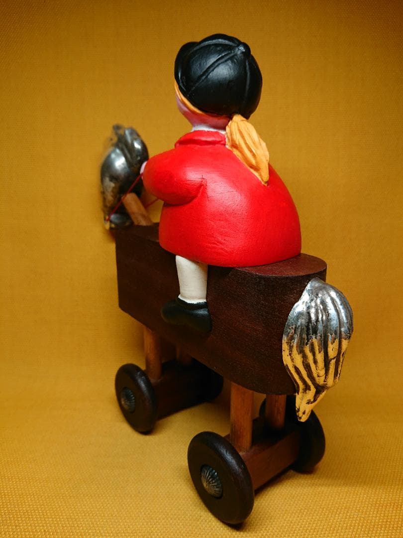 ビンテージ　アート　人形　イタリア　置物　インテリア　工芸品　美術品　A2620