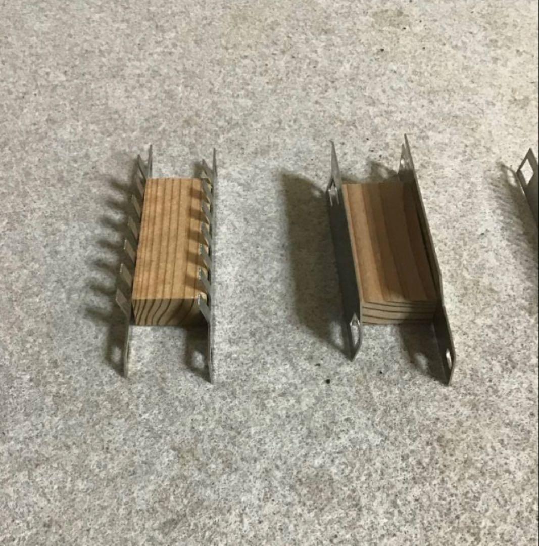 小野式製麺機1型　両刃用　ステンレス櫛刃(2.2mm・6.3mm) オリジナル②