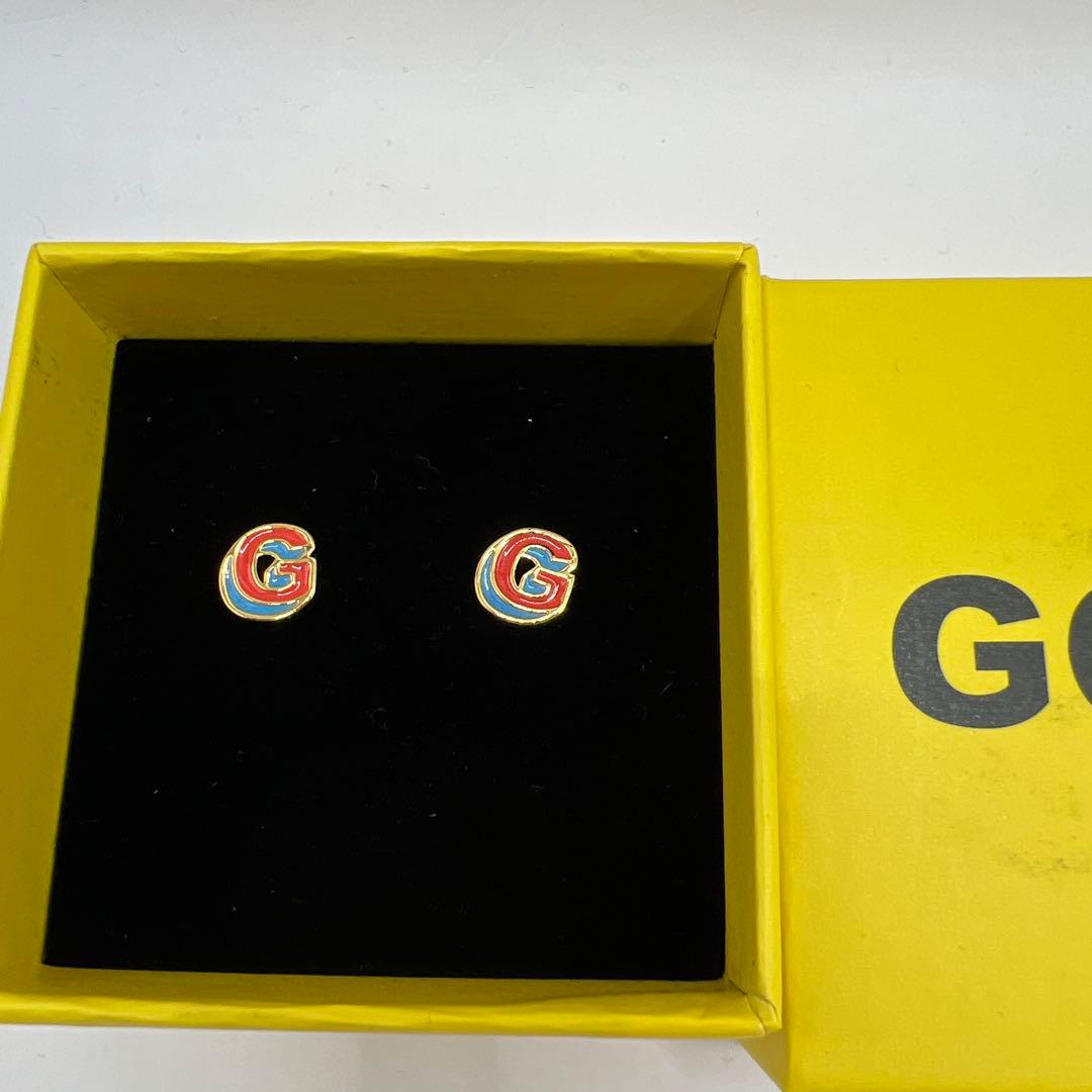 3D G EARRINGS by GOLF WANG ゴルフワン　ピアス　2個