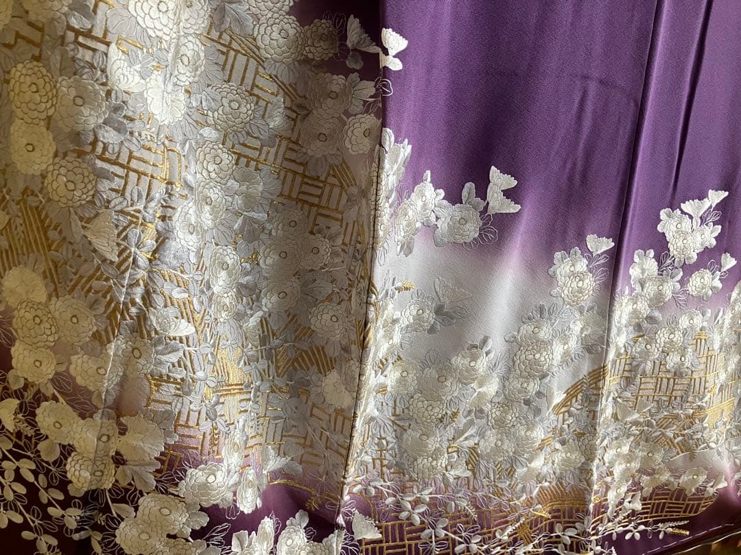 しおり　一つ紋付　色留袖　未使用品