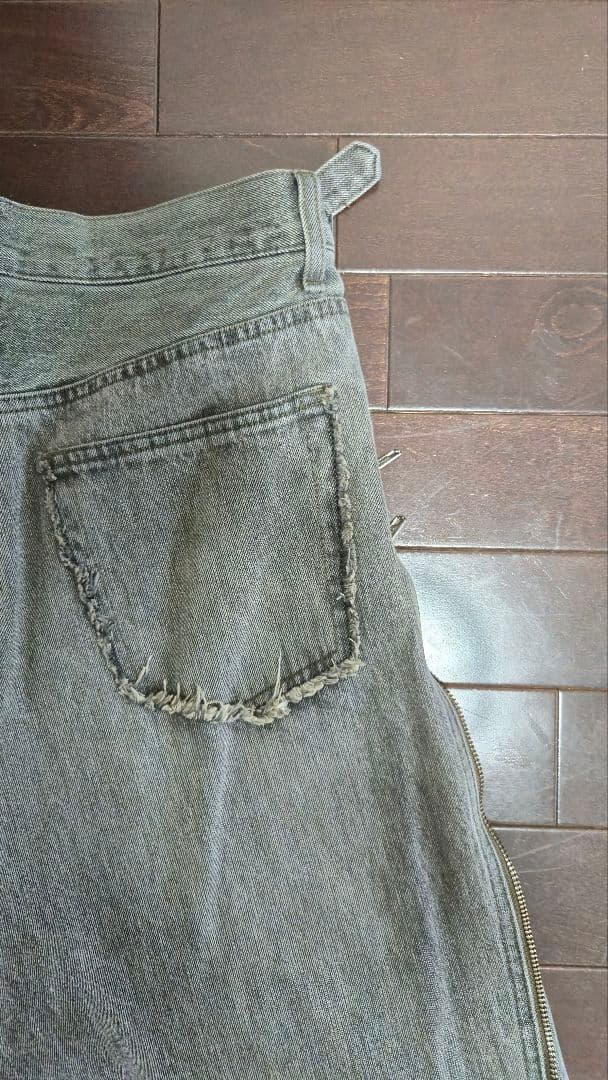 GRANCY デニムパンツ　ブラウン　L