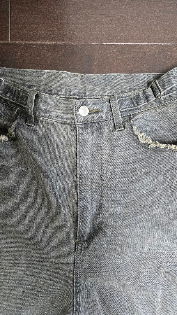 GRANCY デニムパンツ　ブラウン　L