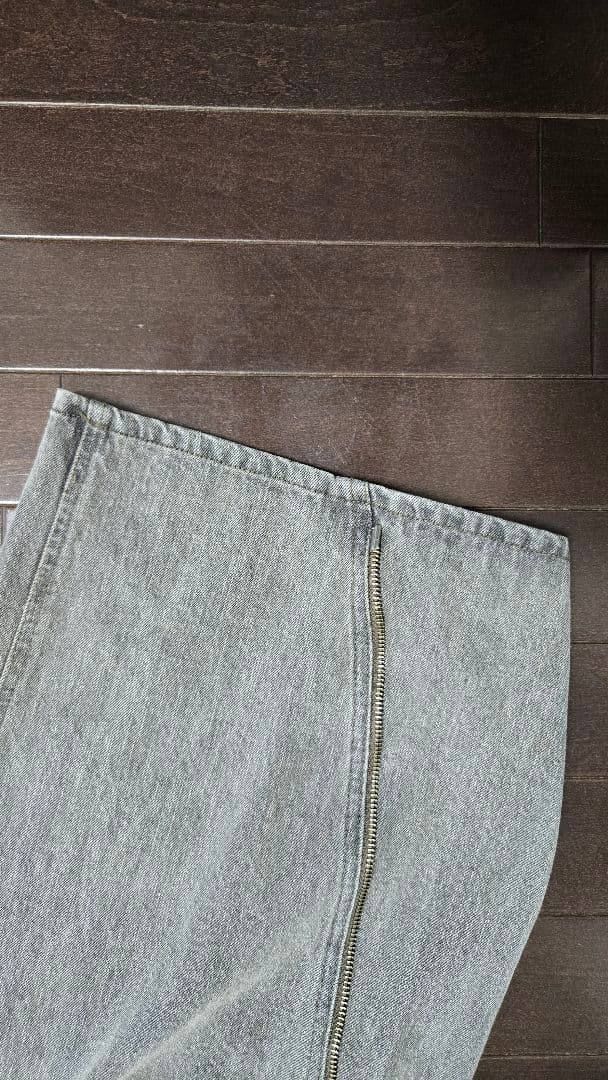 GRANCY デニムパンツ　ブラウン　L