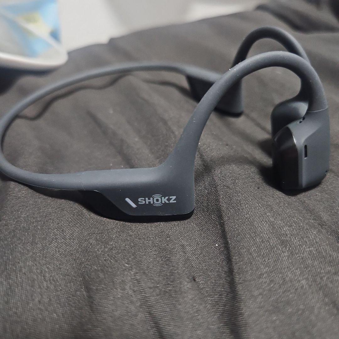SHOKZ 骨伝導イヤホン グレー