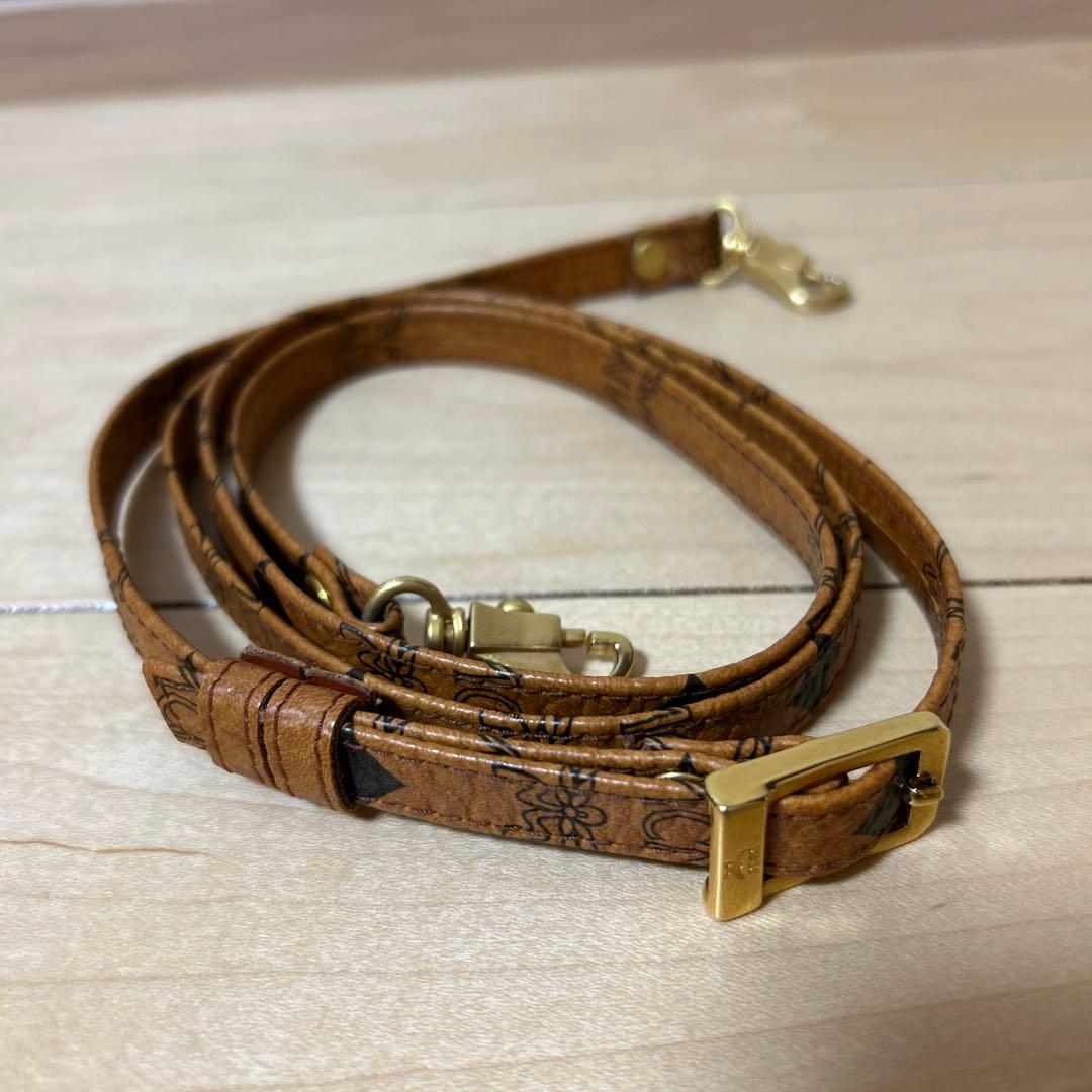 MCM ミニボストン ヴィセトス 総柄 2way ロゴ ショルダーバッグ