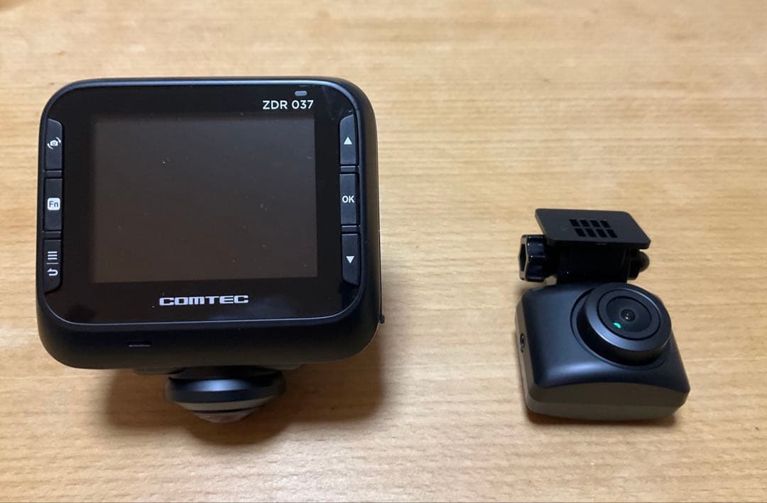 COMTEC ZDR037 360度ドライブレコーダー　美品