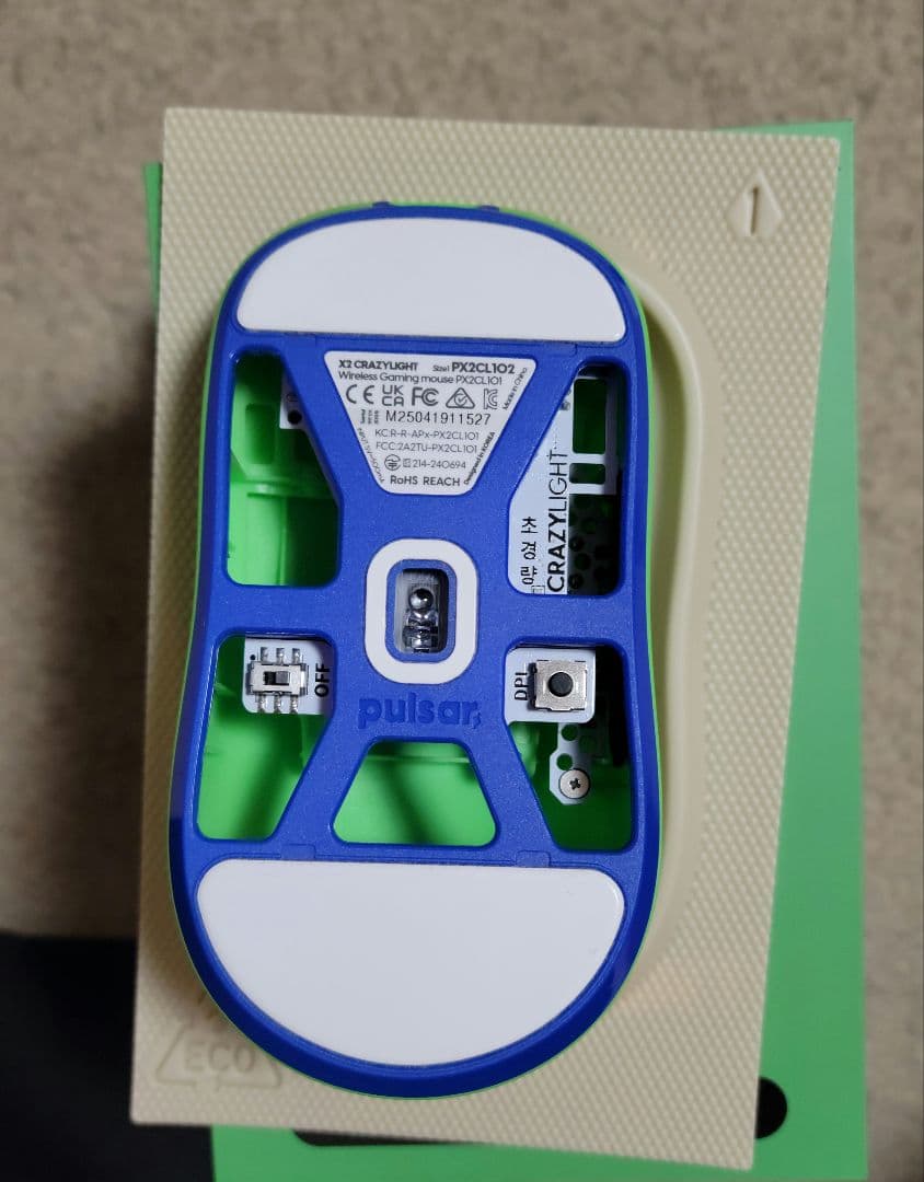 マウス・トラックボール pulsar X2 CrazyLight Mini Gaming Mouse