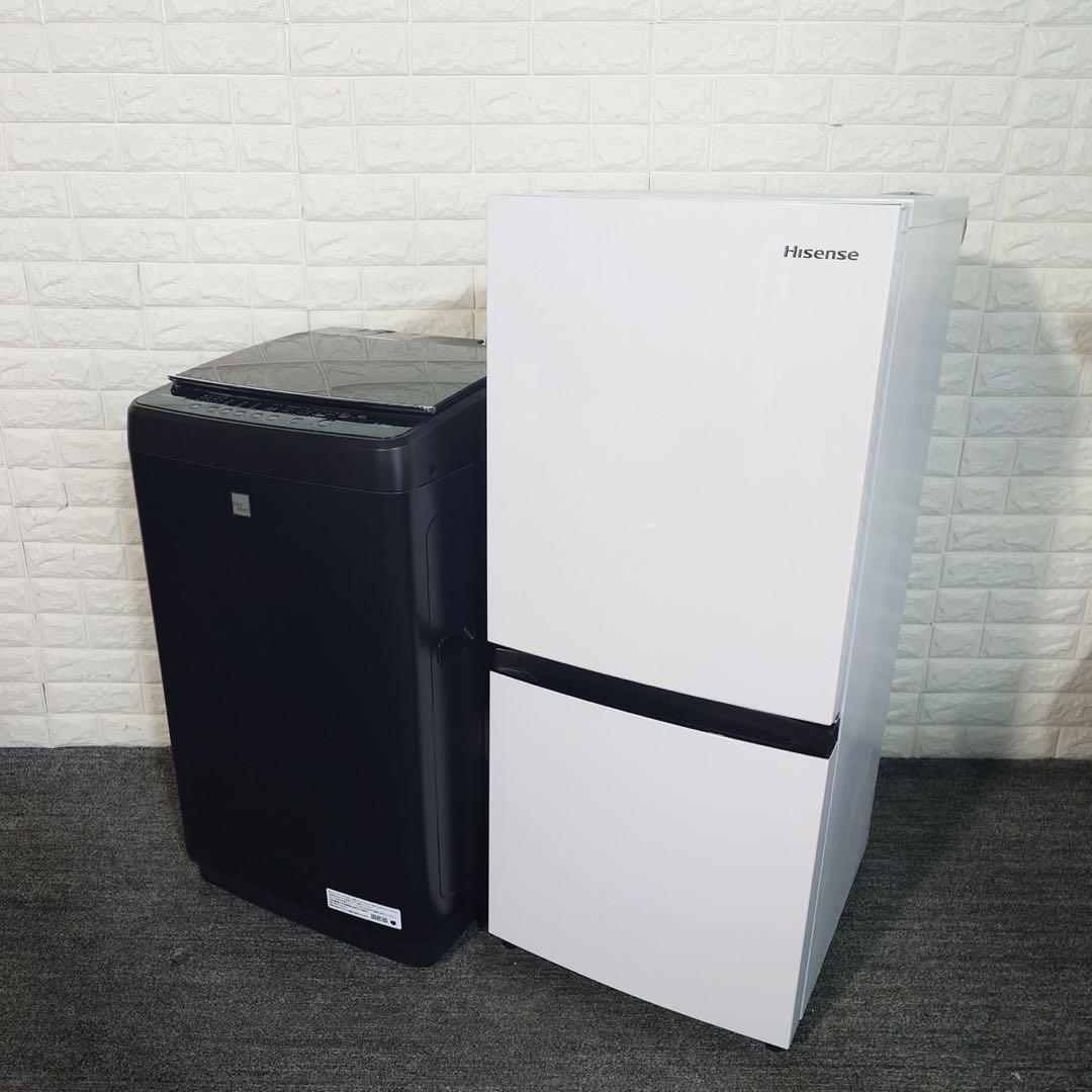 Hisense 生活家電 2点セット 冷蔵庫 洗濯機 1人暮し J073