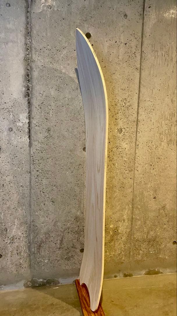 NF 雪板 ブランク135cm 未塗装 新雪専用 スノートイ