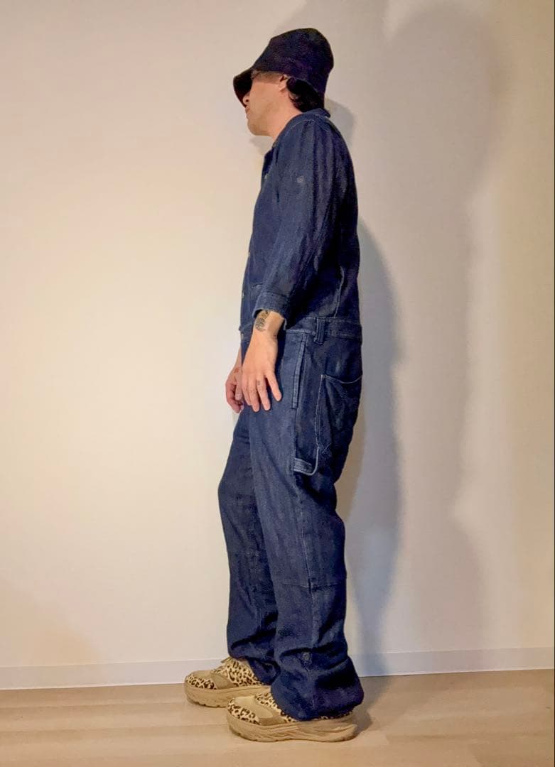 ク*ん様 GAVIALソフトデニム七分袖つなぎっ！！！