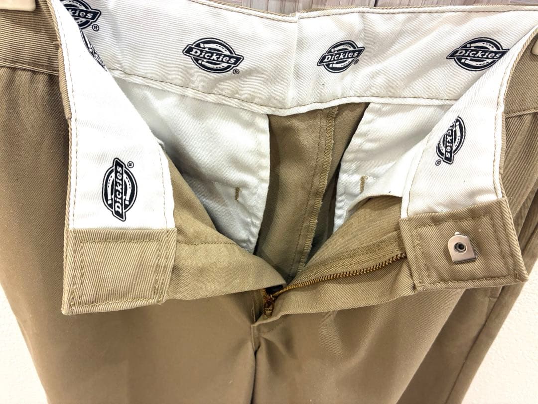 ok.soon×dickies wide chino pants ベージュ S