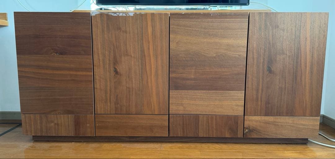 関家具（NIPPONAIRE）天然木製キャビネット