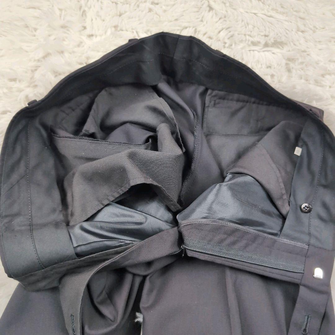 ビームス ヴェイパライズ スーツセットアップ M ブラック 裏地ピンク 日本製