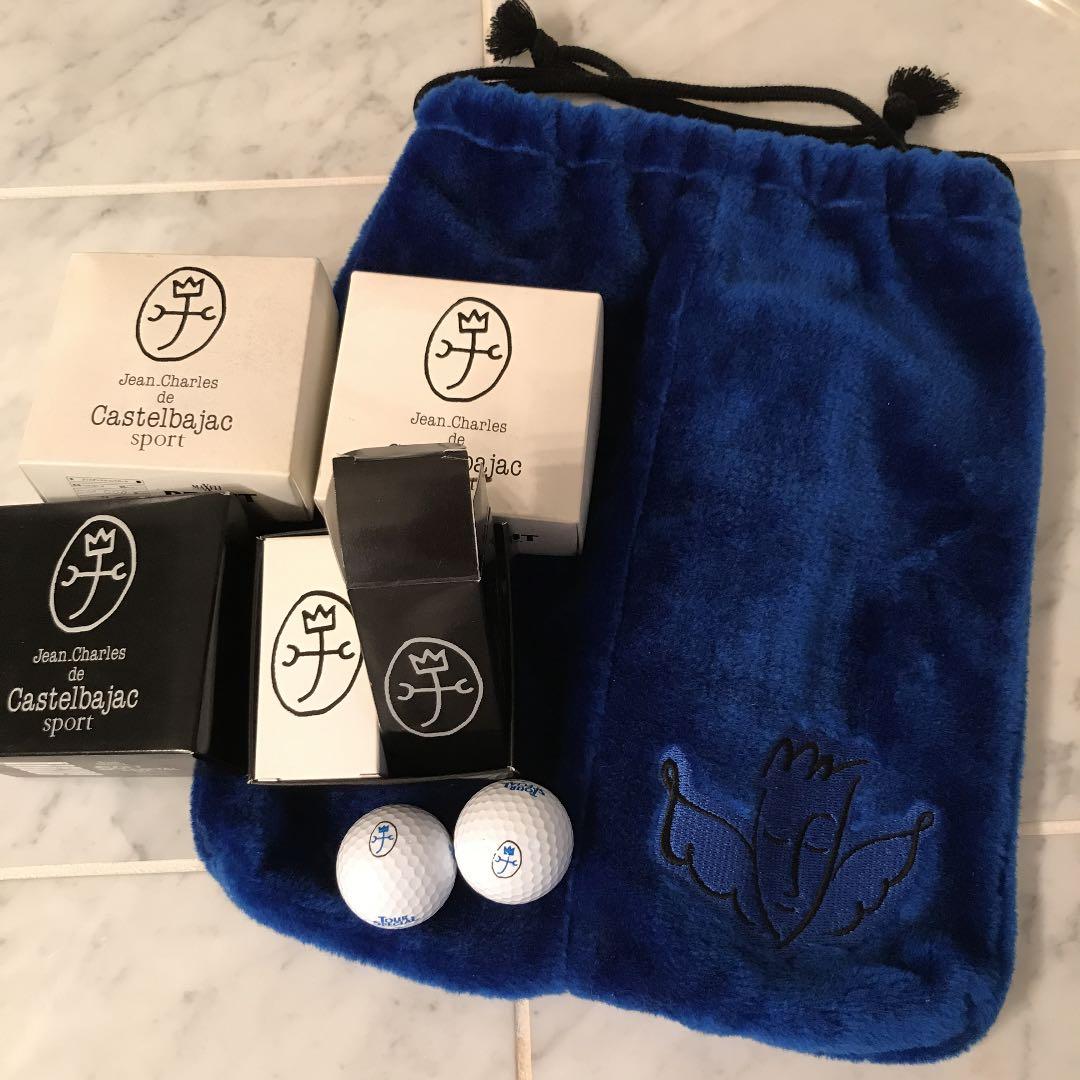 カステルバジャッククラブバック、傘、クラブカバー、ボール、シューズカバー