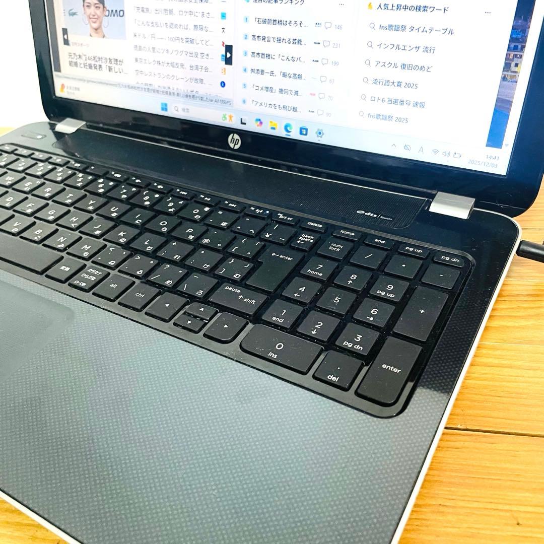 すぐ使える設定済i5メモリ8ギガノートWin11 オフィスカメラDVD