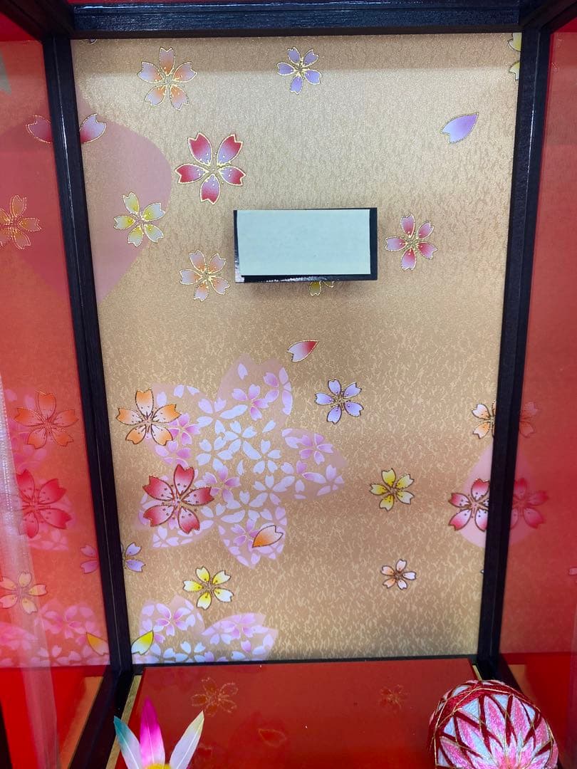 羽子板ガラスケース８号・コンパクトサイズ　間口約２４×奥行約１８×高さ約４０㎝