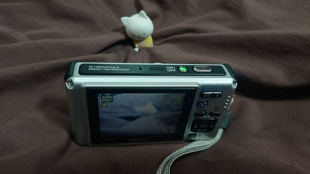 中古　PENTAX 防水デジタルカメラ
