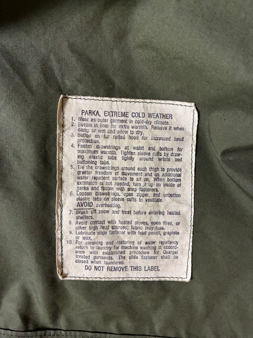 M-65 フィッシュテールパーカ　L〜XL位