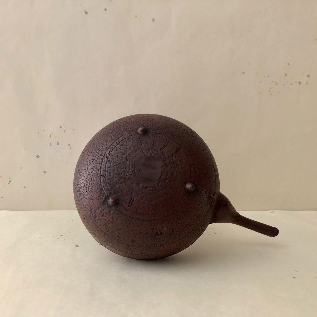 工房和秋/鉄急須 南部鉄器 金野和秋 焼型 伝統工芸品 茶道具 鉄瓶