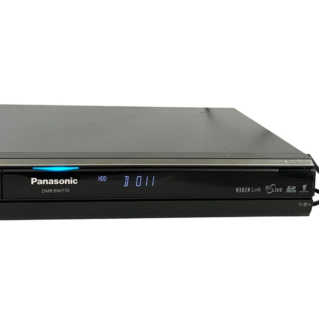 パナソニック 500GB ブルーレイレコーダー DMR-BW770