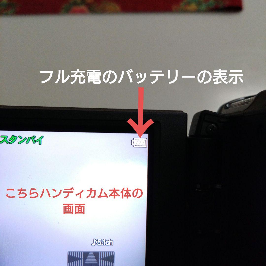 【未使用品】SONY バッテリー&充電器 HDビデオカメラレコーダー用