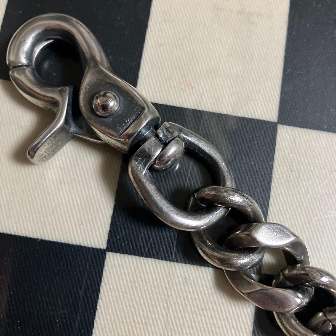 ブラス製　シルバー925メッキ　キーチェーン　新品未使用！