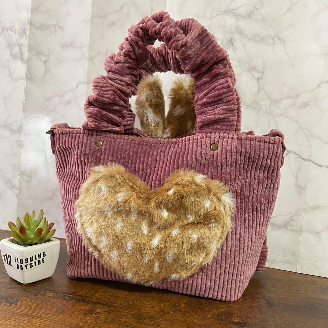 m*e様 コヤンイサムチョン【フリルバッグ】 トートバッグ 猫ちゃんバッグ