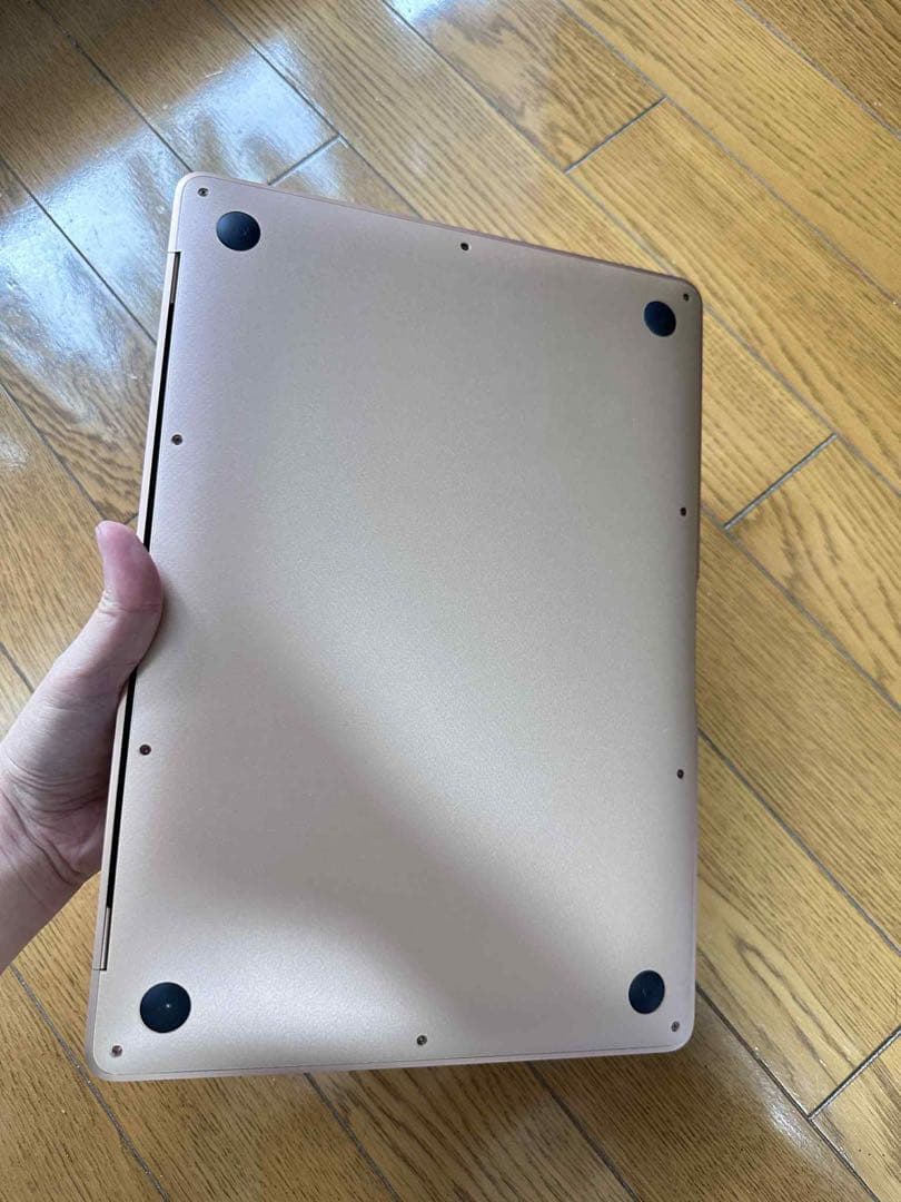 Apple MacBook air 本体 ゴールド