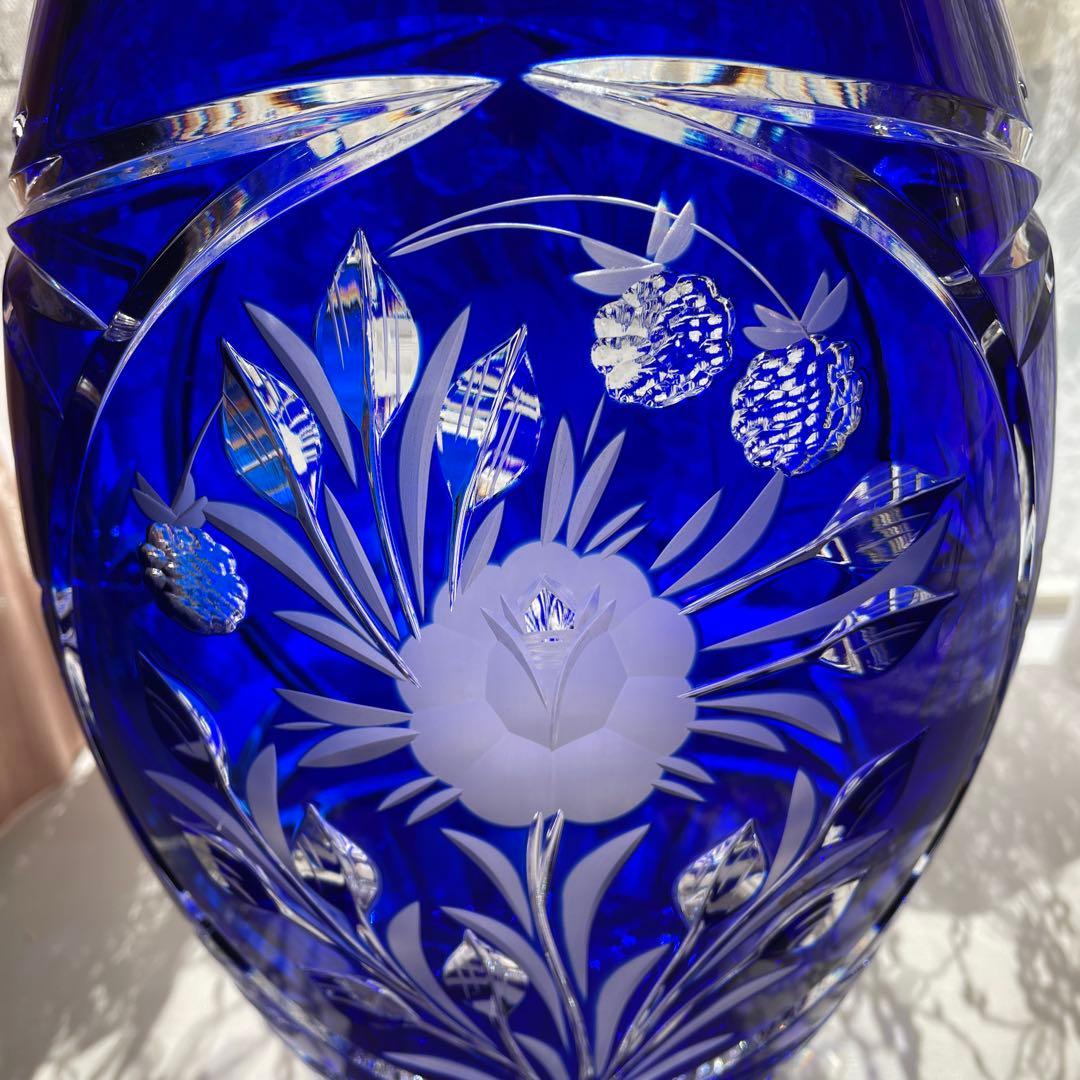 DRESDEN KRISTALドレスデンクリスタル　フラワーベース花器花瓶ガラス